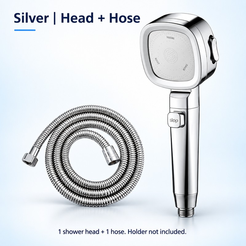 High Pressure Shower Head – 3 Adjustable Spray Modes