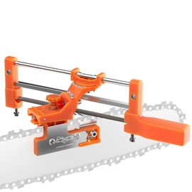 Blosail 2-in-1 Chainsaw Sharpener Kit with Round & Flat Files