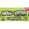 Now and Later Pineapple Flavored Candy Twenty Four 6-piece .93