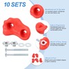 PATIKIL Rock Climbing Holds, 10 Pcs Small Climbing Rock Wall