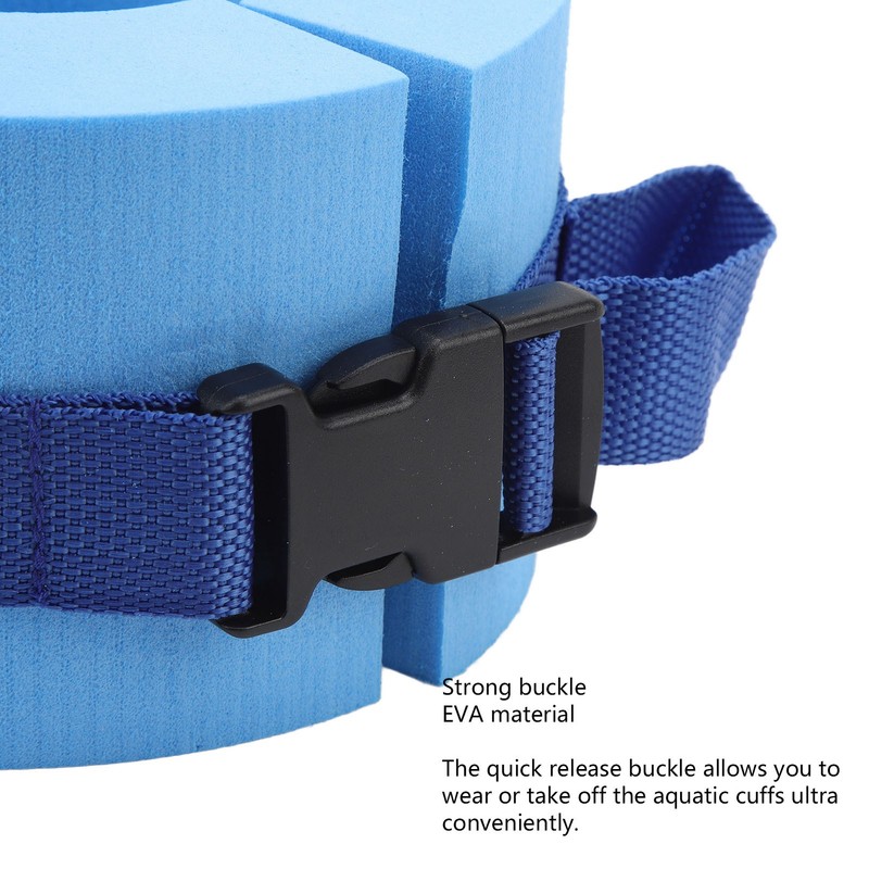2Pcs EVA Foam Swim Aquatic Cuffs Water Aerobics Float Ring