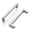 Ravinte 10 Pack Solid Kitchen Cabinet Handles Brushed Nickel Cabinet