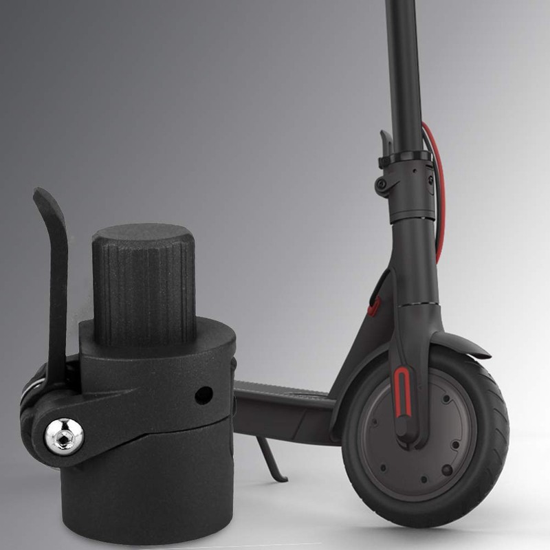OUKENS Base de Poste Plegable, Aleación de Aluminio Scooter elctrico