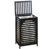 Laundry Hamper with Lid,Bamboo Large Waterproof Clothes Laundry Basket,Removable Washing