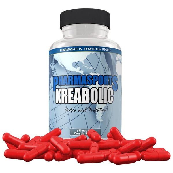 Kreabolic - 240 Capsules Buffered Creatine, Highly Concentrated Creatine