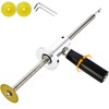 ZJFLNZYC Internal/Inside PVC-ABS Pipe Cutter Tool for Drill,with Handle and