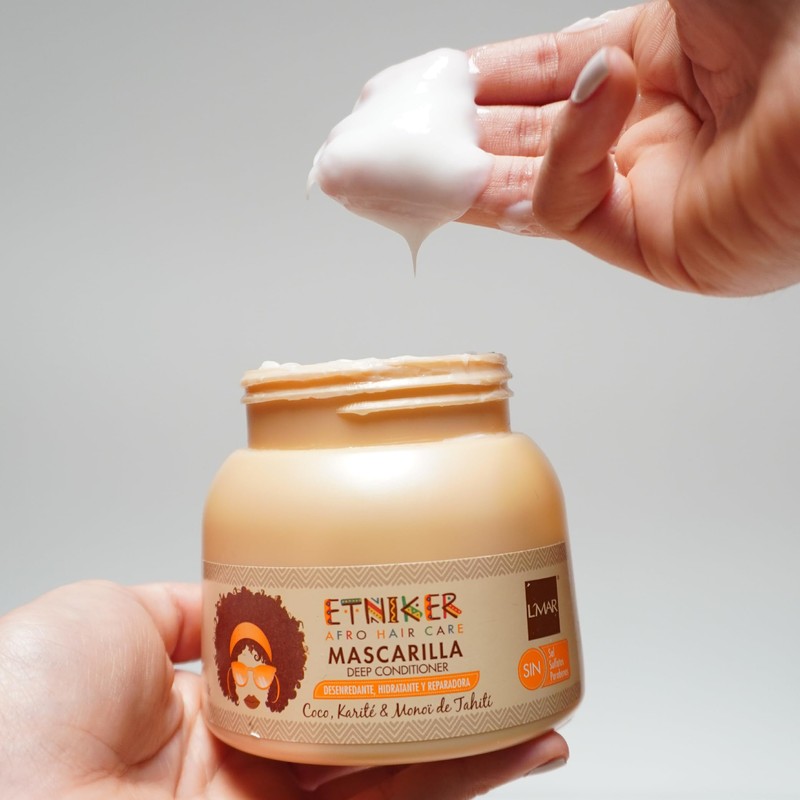 ETNIKER Deep Conditioning Mask for Afro-Curly, Wavy hair | Detangle,