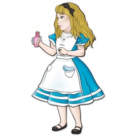 Beistle Jointed Alice In Wonderland