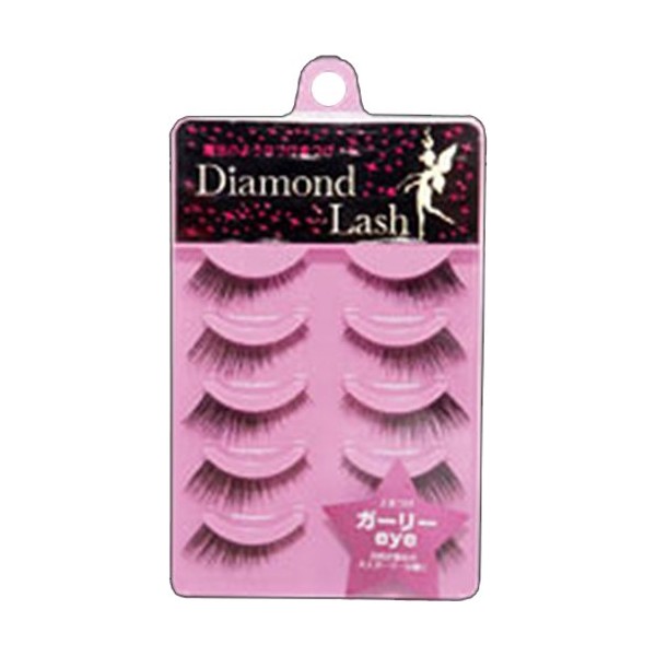 Diamond Lash Girly Eye Pure Series Upper Eyelashes, 5 Pairs