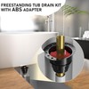 ABS Freestanding Tub Drain Rough-in Kit, Bathtub Drian Kit with
