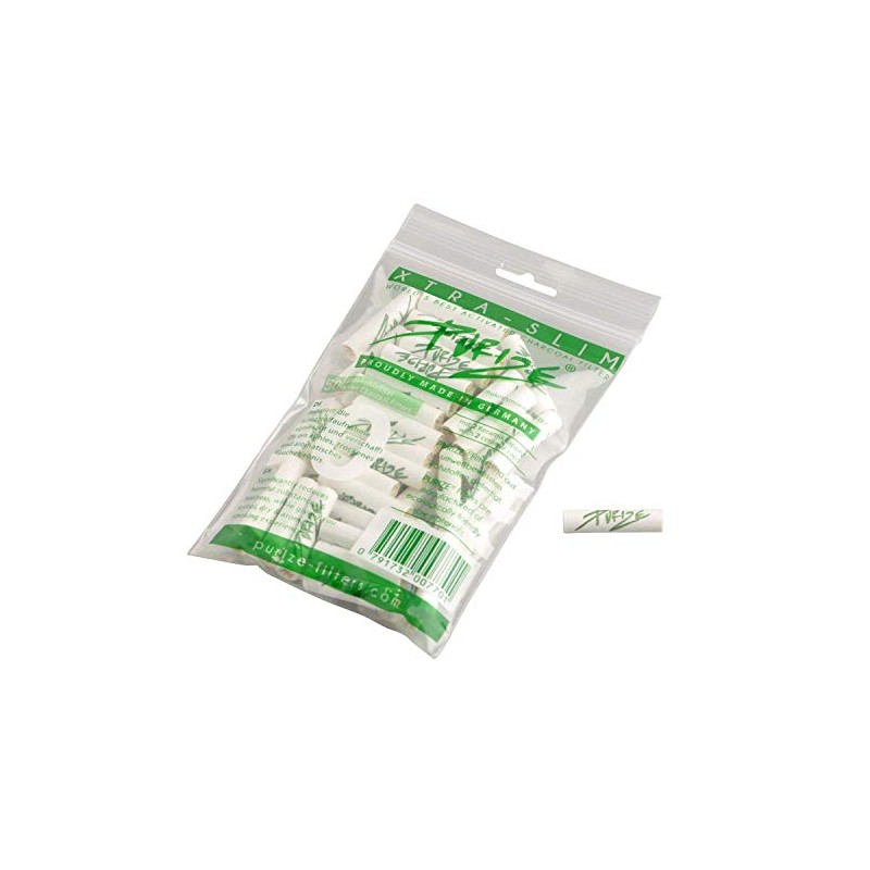 Purize Xtra Slim 50 Pcs Activated Carbon Filter Ø 5,9mm