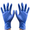 CHEF ROYALE Pack of 500 New Blue Vinyl Gloves -