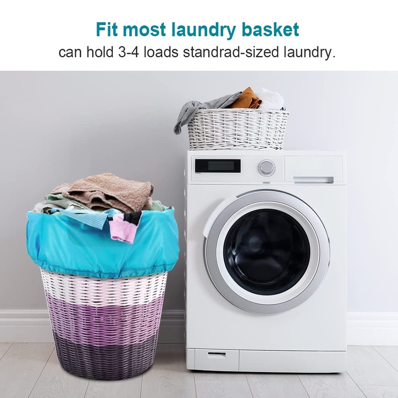 Romon Laundry Bag Travel Dirty Laundry Hamper with Drawstring Closure,