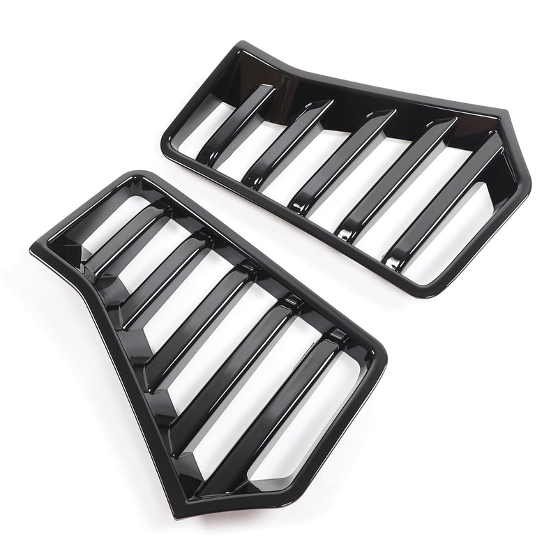 Daeiclru Front Bumper Side Headlight Grille Cover Compatible with Toyota