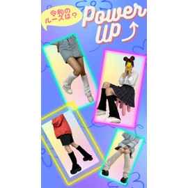 Bg3 Bg3 Women's Loose Socks, Black, Loose Socks, White, Leg Warmers, Cold Protection, Leg Cover, white