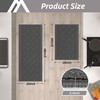 COSY HOMEER 48x20 Inch/30X20 Inch Kitchen Rug Mats Made of