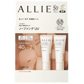 ALLIE Chrono Beauty Color Tuning UV03 SPF 50+ PA++++ 1.4 oz (40 g) x 2 Pieces