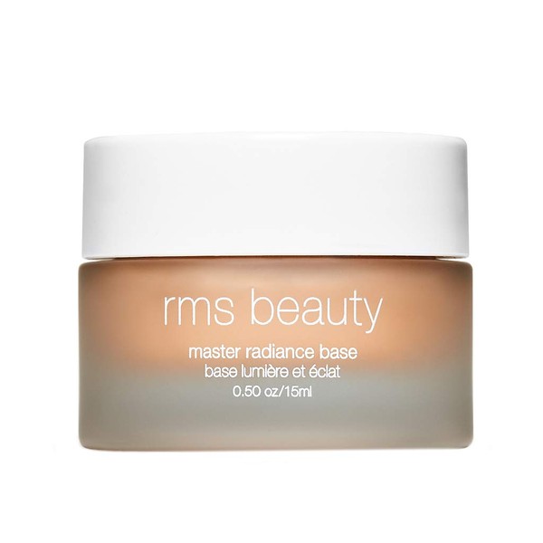 RMS Beauty Master Radiance Base - Hydrating & Skin Firming Illuminating Highlighter Makeup Cream with Light-Reflecting Pearls for Glowing, Radiant Skin - Rich (0.50 fl oz)