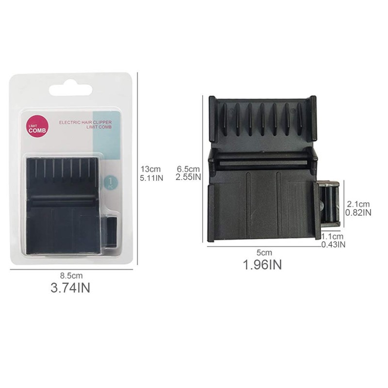 jiheousty Professional Clipper Guard Plastic Trimmer Attachment Protective Comb Guide