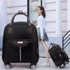 Rolling Laptop Bag, Lightweight Travel Trolley Luggage with 360° Spinner