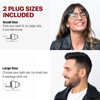 Motorcycle Ear Plugs 2 Pairs, Wind Noise Reduction & Prevent