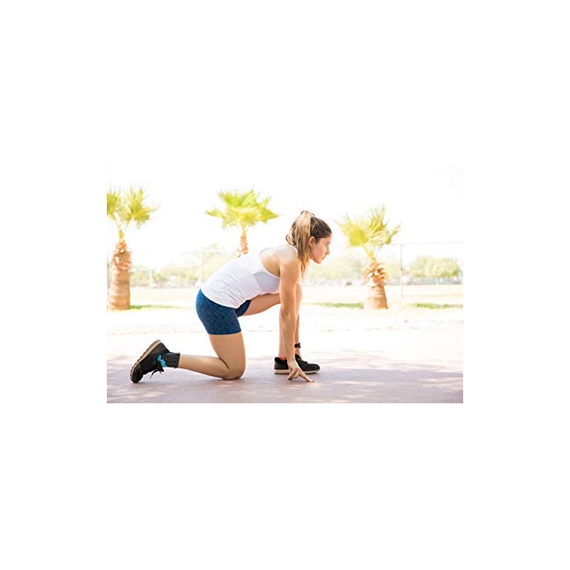 bonmedico Ankle Support Brace - Ankle Brace Compression Sleeve w/Thermo-Active