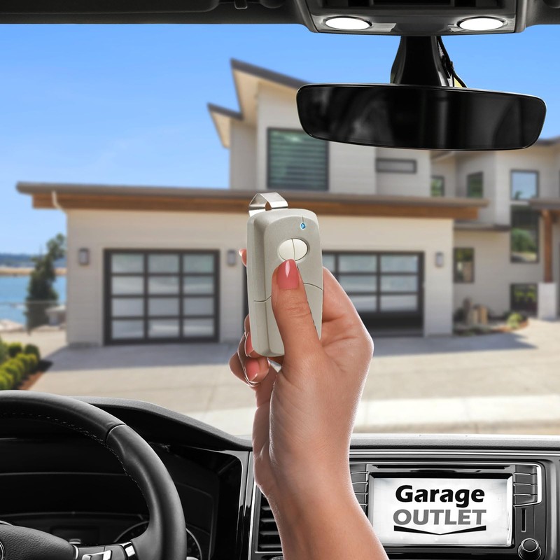 2X Garage Outlet Garage Door Opener Remote Gate Control Code