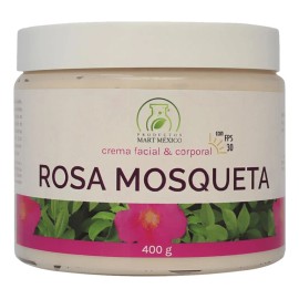 Crema Rosa Mosqueta Filtro Solar 400 Grs