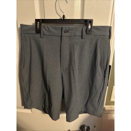 Walter Hagen Performance 11 Mens Golf Shorts Size 32 9”Inseam Flat Front $70 Msr