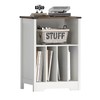 ChooChoo Record Player Stand, Vinyl Record Storage Cabinet, Turntable Stand