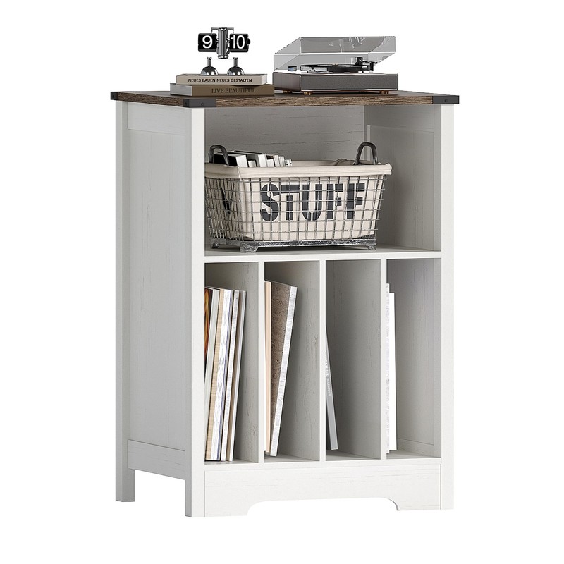 ChooChoo Record Player Stand, Vinyl Record Storage Cabinet, Turntable Stand