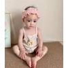 Asphinien Lace Floral Headbands for 4-24 Months Baby Girls Elastic