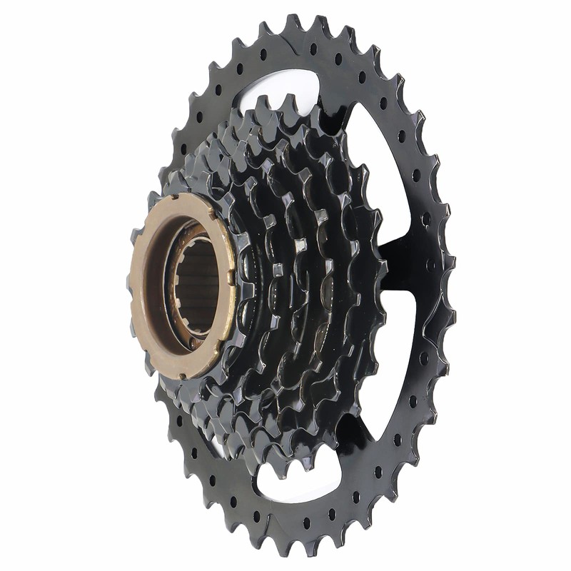 MOHEGIA 7 Speed Bicycle Freewheel: 14-34T Bicycle Freewheel - Threaded