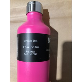 Bevanda Water Bottle 16oz Color: Pink, Holds Hot or Cold Beverages