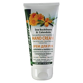 Crema De Manos Con Caléndula Y Espino Amarillo: Crema Hidratante De Fácil Absorción Para Pieles Secas Y Sensibles. Sin Sls, Als, Parabenos Ni Colorantes.