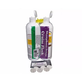 Shampbooze Deluxe Stealth Cruise Flask w/ flip lids, 6 lid seals &  speed pourer