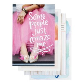 Tarjetas inspiradoras de Sadie Robertson con texto en inglés «Just Be Yoursel»