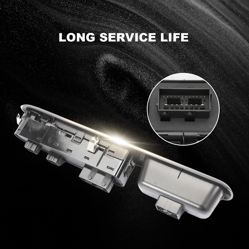 Konuooer Window Regulator Switch Car Electric (Front Left) 96650621ZD for