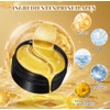 Parches para Ojos, Máscaras de colágeno de 24 K en