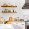 BAYKA Floating Shelves, 36 inches Long Wall Mounted Rustic Wood