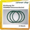 3 x Gaskets for Cramer Gas Cookers 1.5 mm Thick