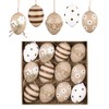 Valery Madelyn Pack of 12 Easter Eggs for Hanging Easter