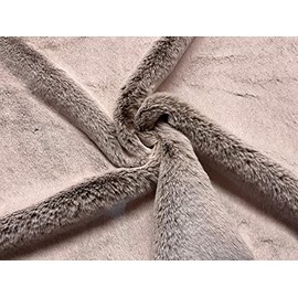 CRS Fur Fabrics 5056653804675 Fabric, Brown, 1 Metre, 150 cm x 100 cm
