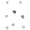 Fox Racing Womens R3 Aluminum Screws,Aluminum,One Size