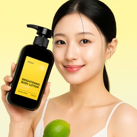 Whitening whitening body lotion citrus non-sticky niacinamide glutathione anti-staining 300ml / 화이트닝 미백 바디로션 시트러스 끈적임없는 나이아신아마이드 글루타치온 착색방지 300ml