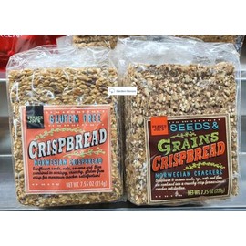 Generic Trader Joe’s Gluten Free Seeds & Grains Norwegian Crispbread 7.55oz/214g (Two Bags)