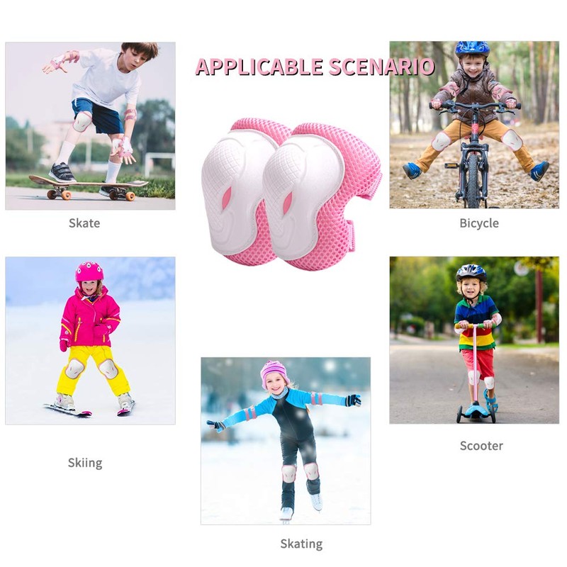 Wiletasz Knee Pads, Elbow Pads & Arm Protectors for Children,