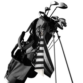 Pardick Vintage American Flag Golf Towel, Absorbent Water Microfiber Golf Towel for Golf Bags with Clip Golf Bag Towels Golf Accessories for Men Women, Great Gift for Golf Fan, 24 x 15inch