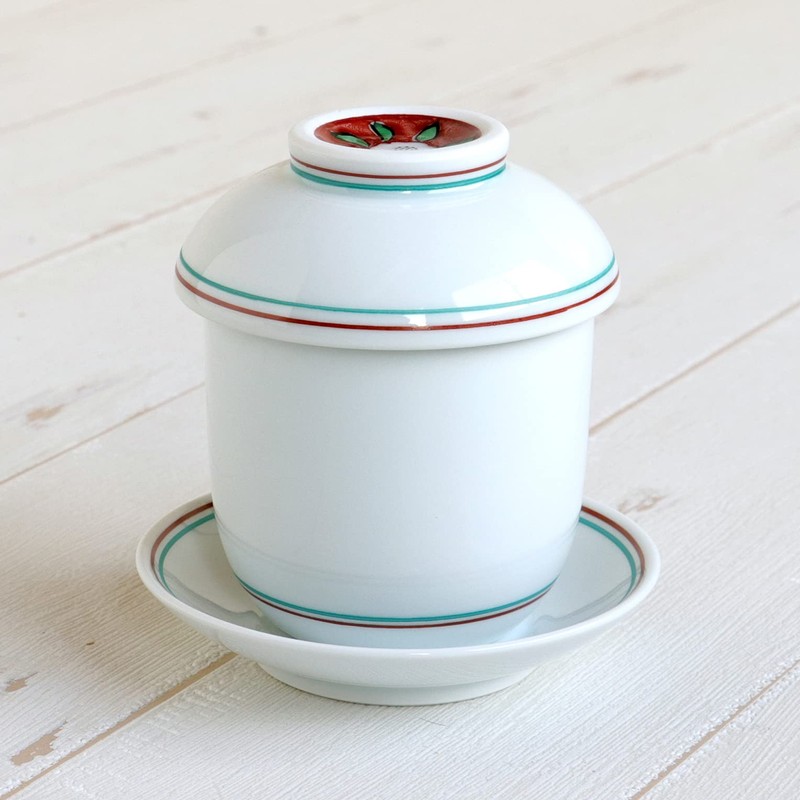 Chawan Mushi Dish, Set of 2, Tableware, Arita Ware, Nishikanai