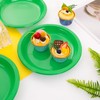 WELLIFE Green Party Plates 9 Inch -150 Count Plastic Plates